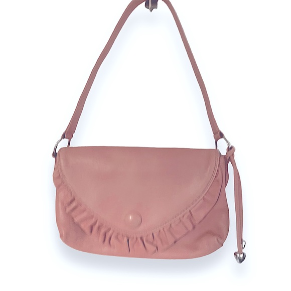 Y2k ruffle Love cat leather shoulder bag Valentine’s edition - Picture 1 of 13